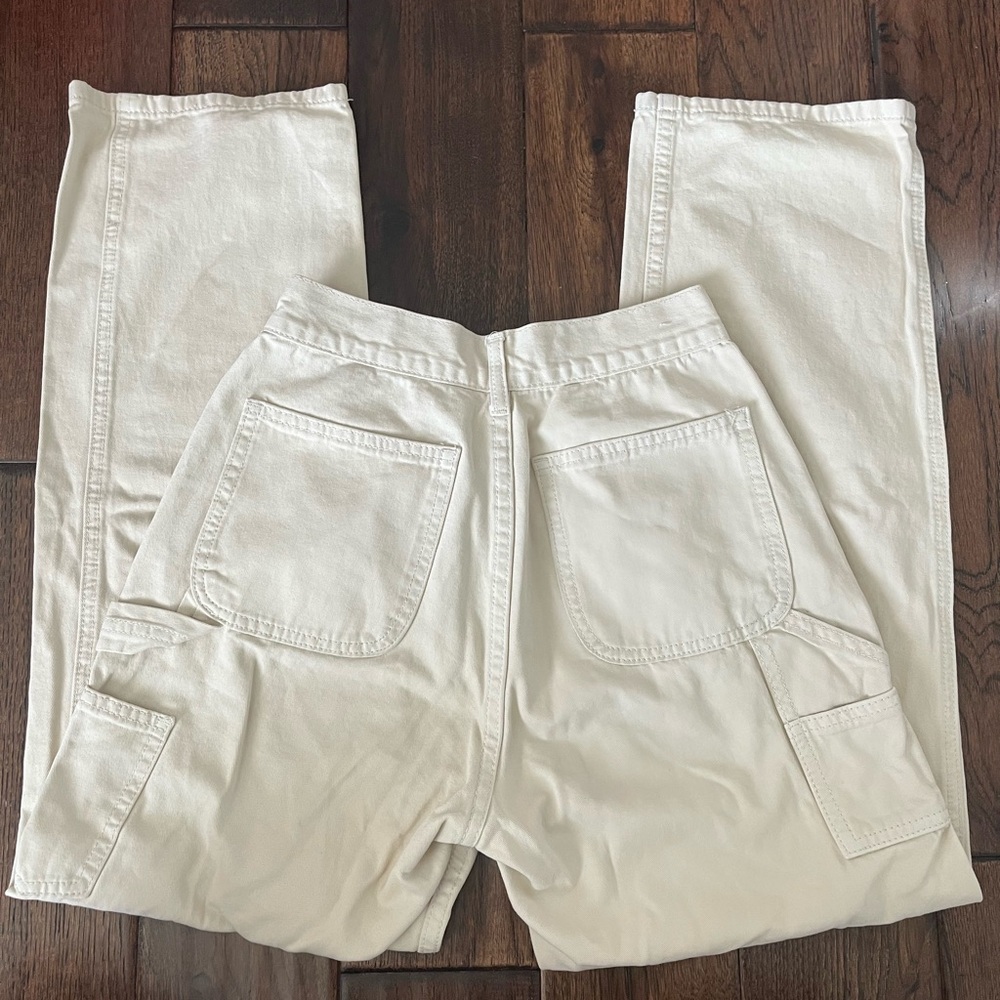 John Galt cream cargo pants Size